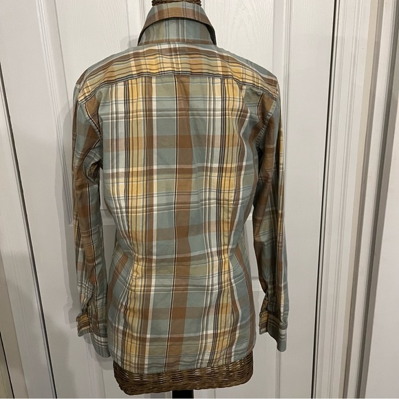 Lauren Ralph Lauren Plaid Button Up shirt , Sz S - Picture 3 of 9